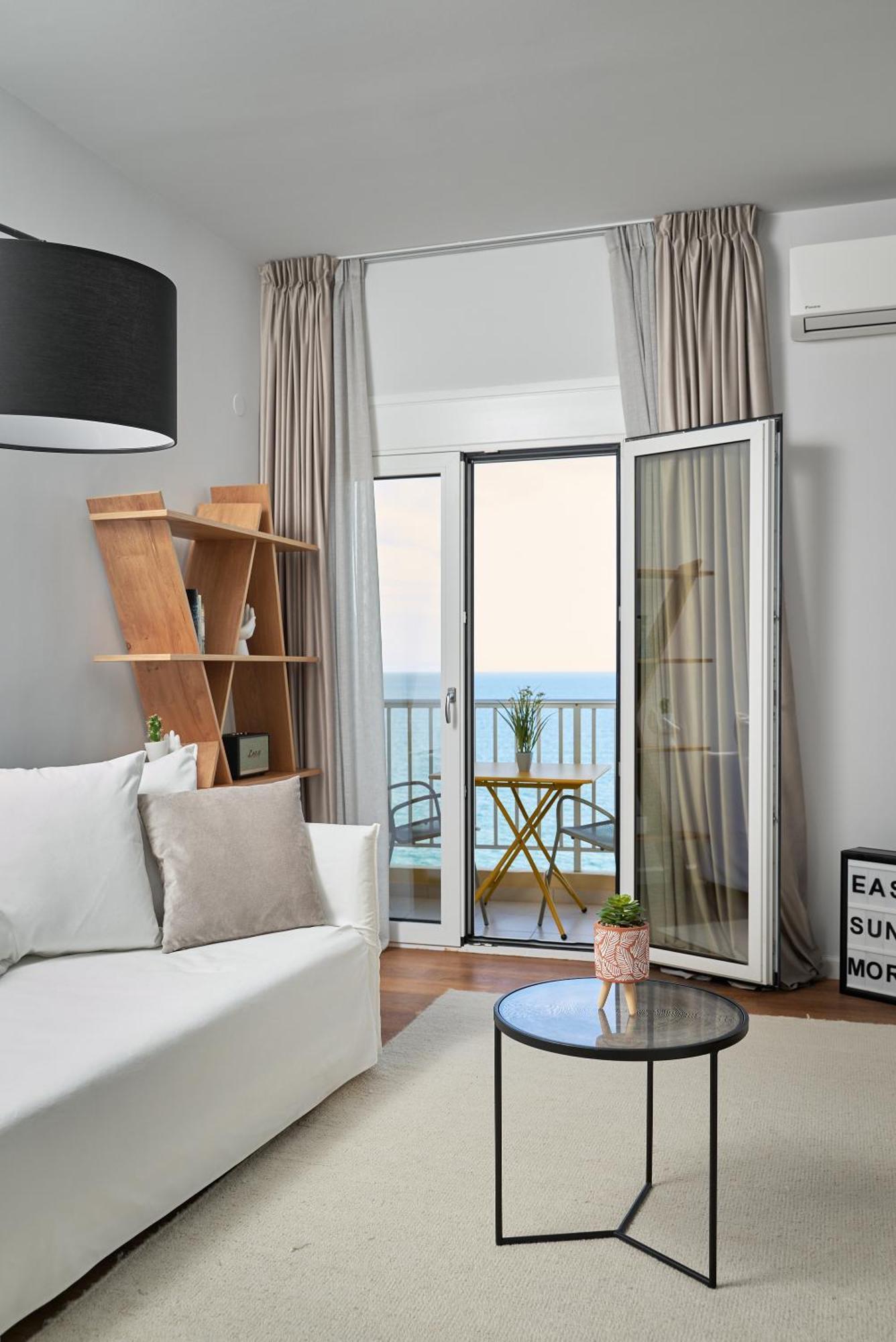 Crete - Heraklion Sea View Apartment 1 외부 사진