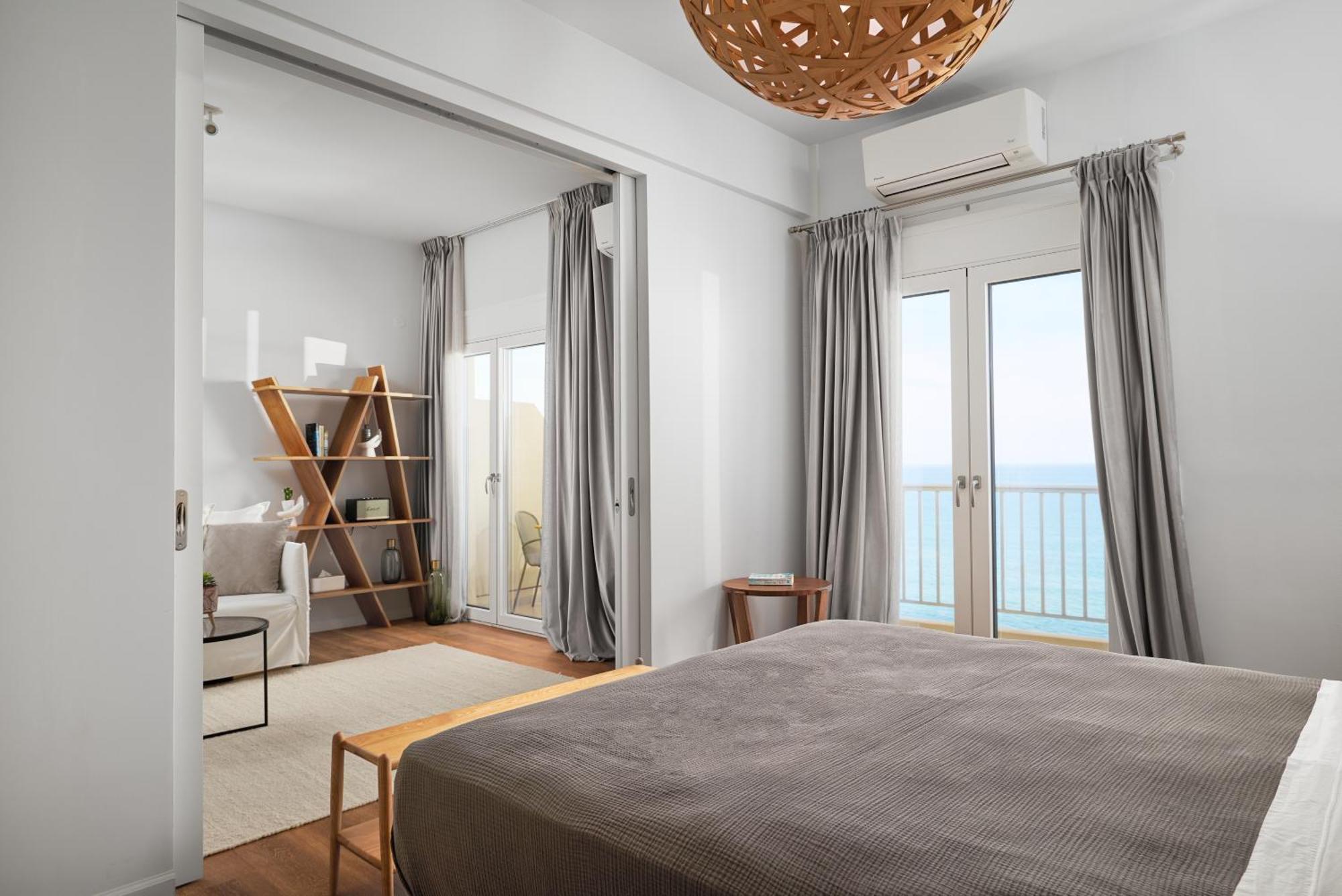 Crete - Heraklion Sea View Apartment 1 외부 사진