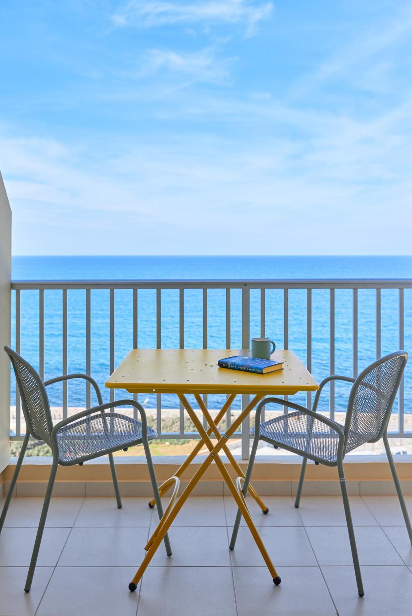 Crete - Heraklion Sea View Apartment 1 외부 사진